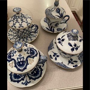 Bombay Company, blue & white China, Chinoiserie